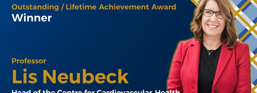 Cardiovascular research leader honoured with award for outstanding achievement