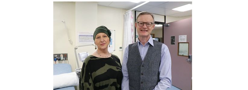 Scottish patient first in Europe to get personalised cancer therapy for gastro-oesophageal cancer